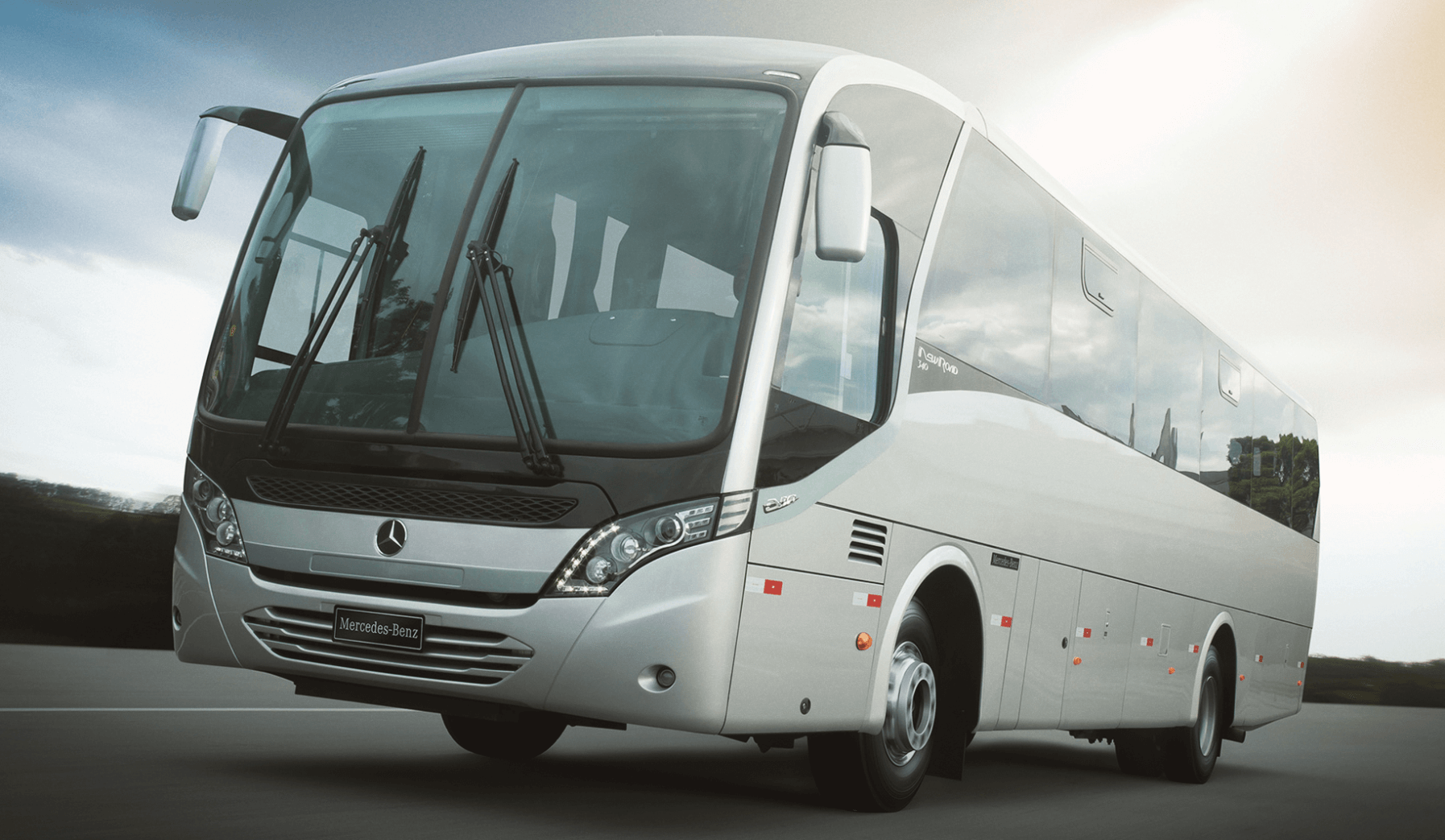 Mercedes Benz OF 1721 O ônibus mais vendido do Brasil